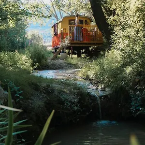 Tente de luxe Roulotte Tzigane Au Bord Du Ruisseau - Drôme Provençale, Marsanne